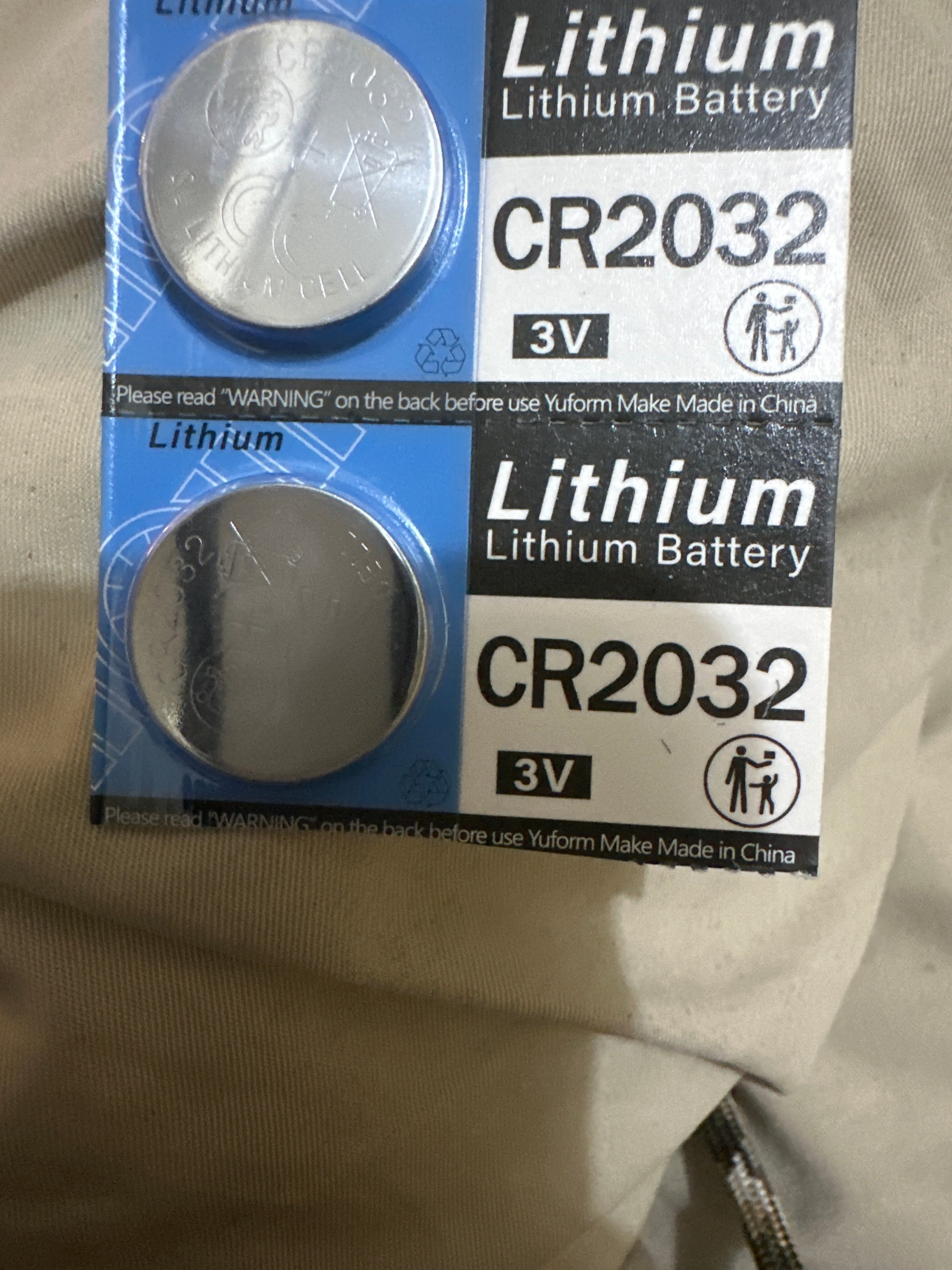 Lithium CR2032